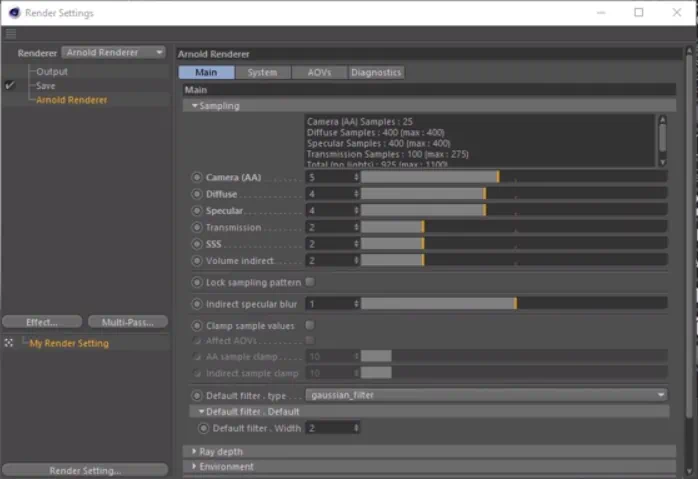 Arnold Cinema 4D