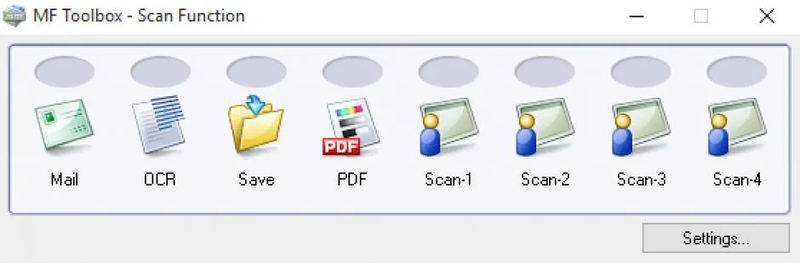 Canon MF Toolbox