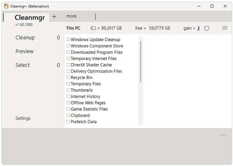 Cleanmgr+