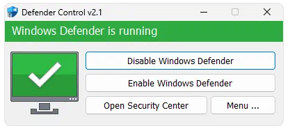 Defender Control