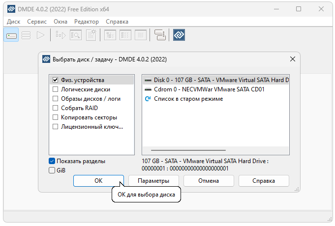 DM Disk Editor and Data Recovery