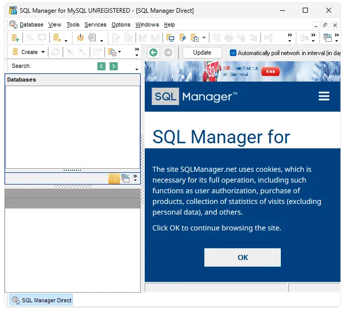 EMS SQL Manager for MySQL