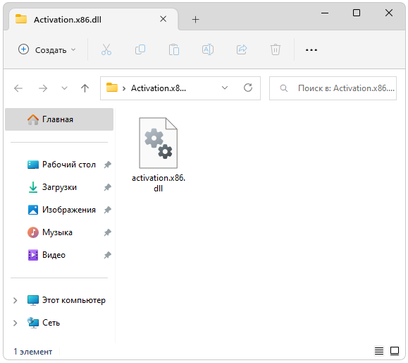 Файл Activation.x86.dll