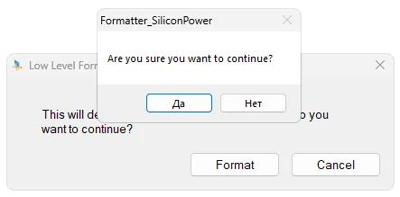 Formatter Silicon Power