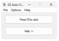 GS Auto Clicker