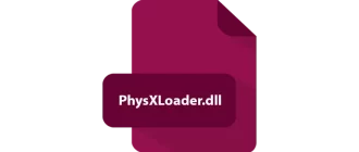 Иконка Physxloader.dll для Windows 7