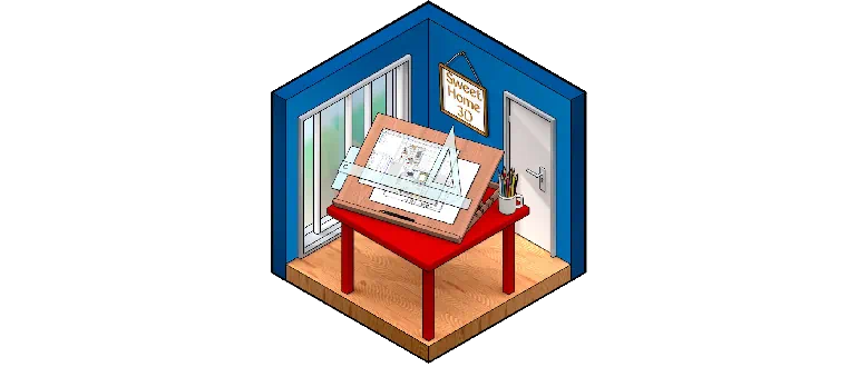 Иконка Sweet Home 3D