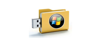 Иконка Windows 7 для флешки