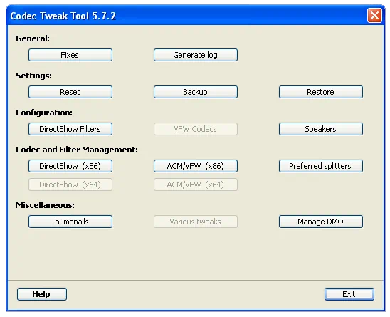 K-Lite Codec Pack