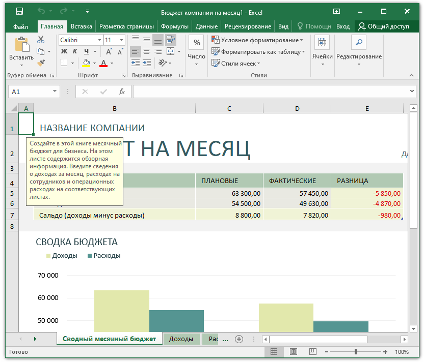 Microsoft Excel 2016 Vl