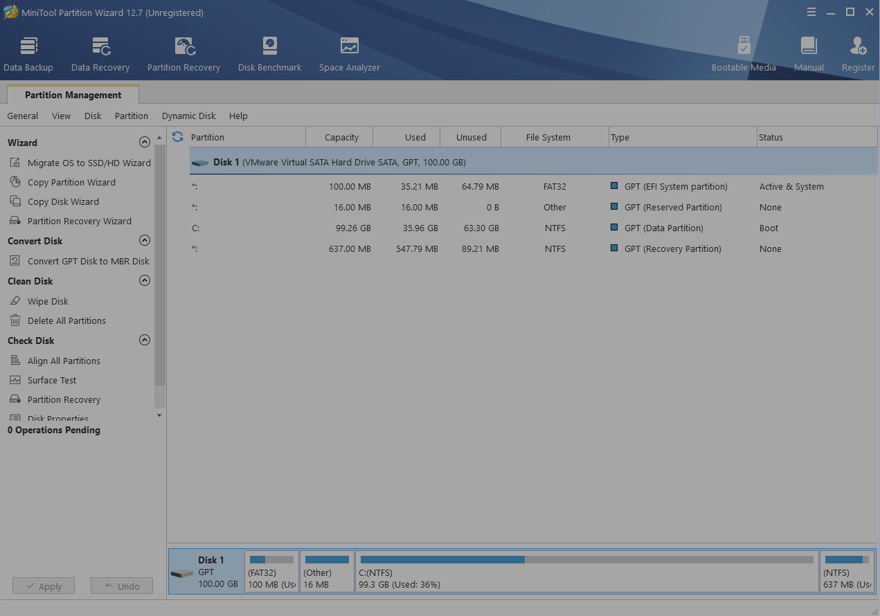 Minitool Partition Wizard