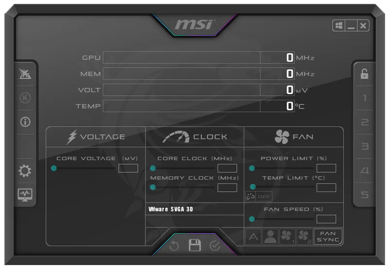 MSI Afterburner 4.6.5 для Windows 10