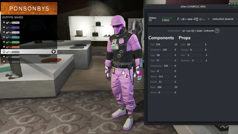 Outfit Editor