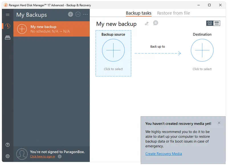 Paragon Hard Disk Manager