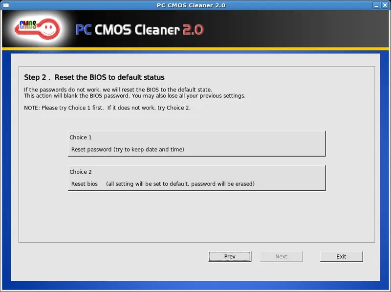 Pc Cmos Cleaner