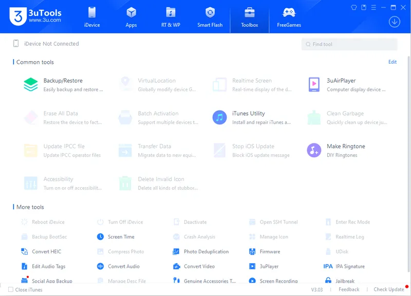 Программа 3utools