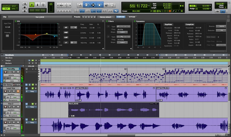 Программа Avid Pro Tools HD