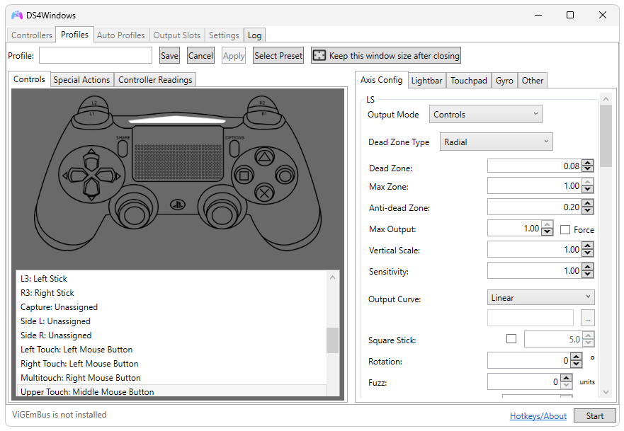 Программа Ds4windows