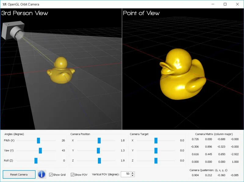 Работа OpenGL