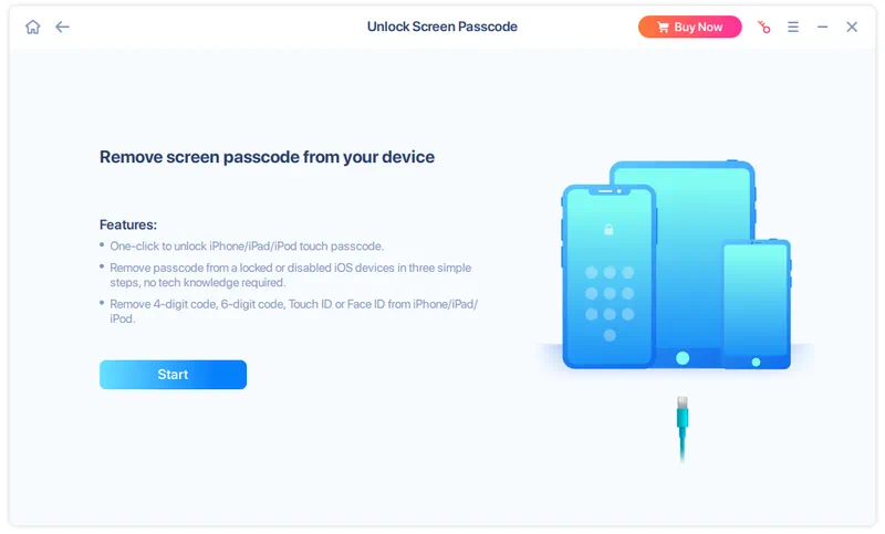 Работа с Easeus Mobiunlock