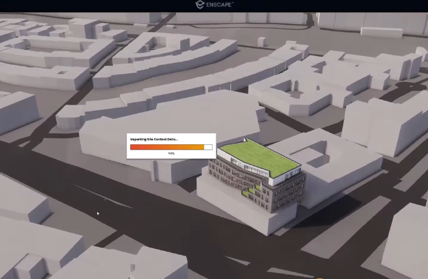 Работа с Enscape 3d