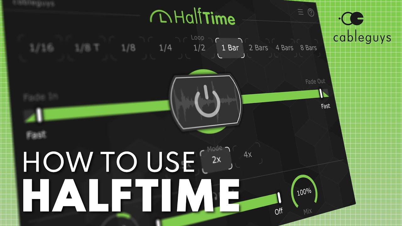 Работа с Halftime