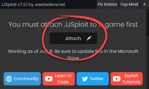 Работа с Jjsploit
