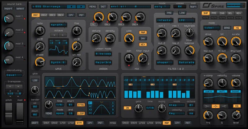 Работа с Reveal Sound Spire