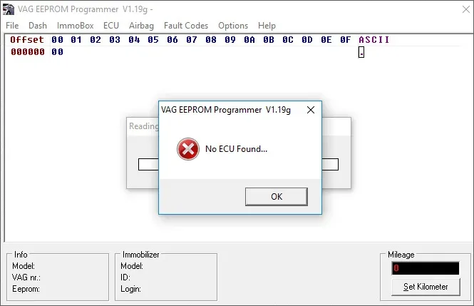 Работа с Vag Eeprom Programmer