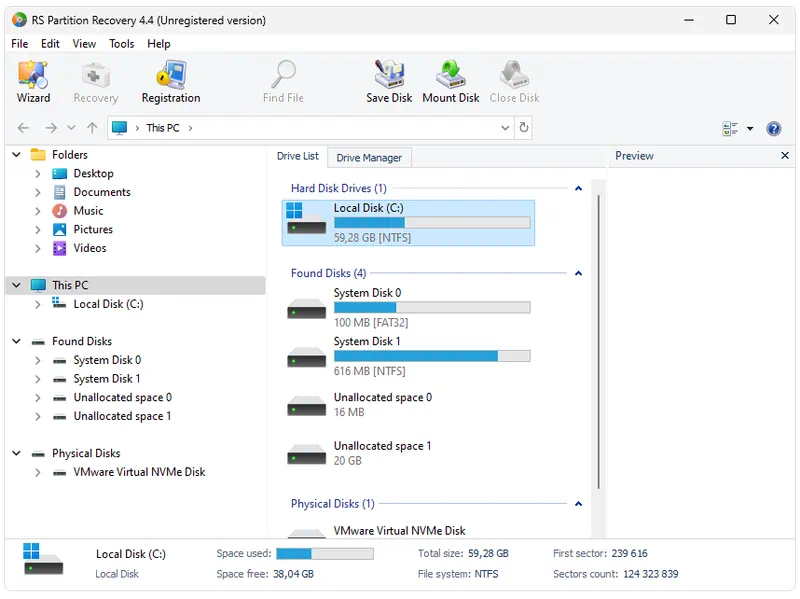 RS Partition Recovery