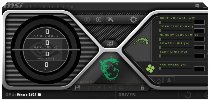 Старая версия MSI Afterburner