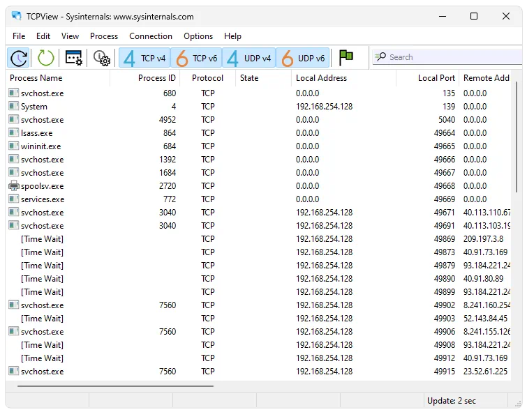 TCPView