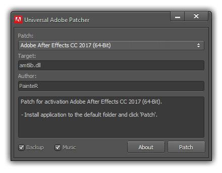 Universal Adobe Patcher