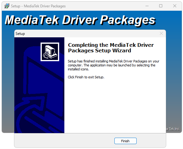 Успешная установка MT65xx Preloader Driver