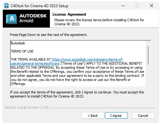 Установка Arnold Cinema 4D