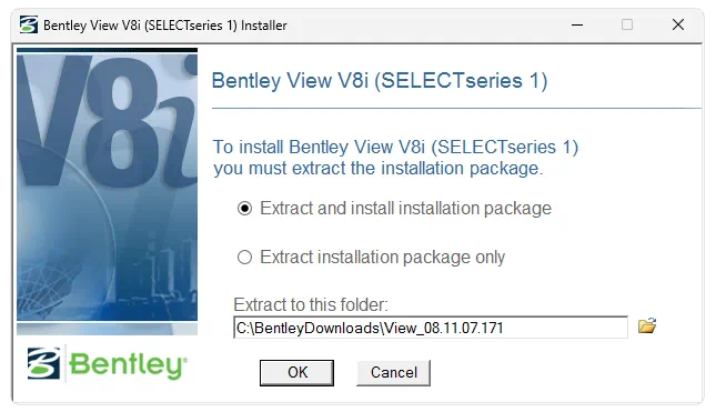 Установка Bentley View