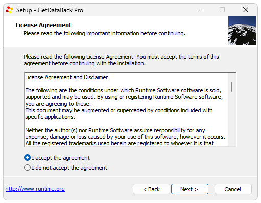 Установка Getdataback For Ntfs