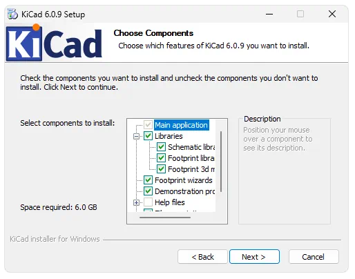 Установка KiCad