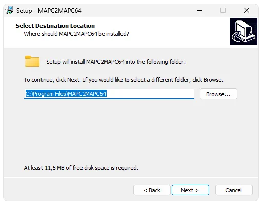 Установка MAPC2MAPC