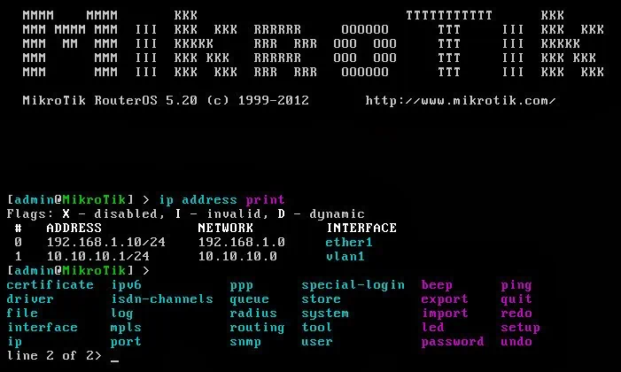 Установка Mikrotik RouterOS