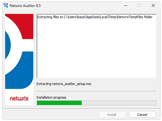 Установка Netwrix Auditor