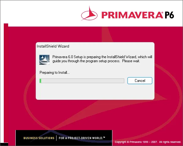 Установка Primavera P6