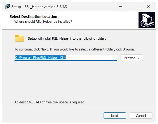 Установка RSL Helper