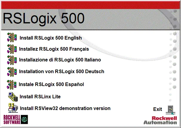 Установка RSLogix