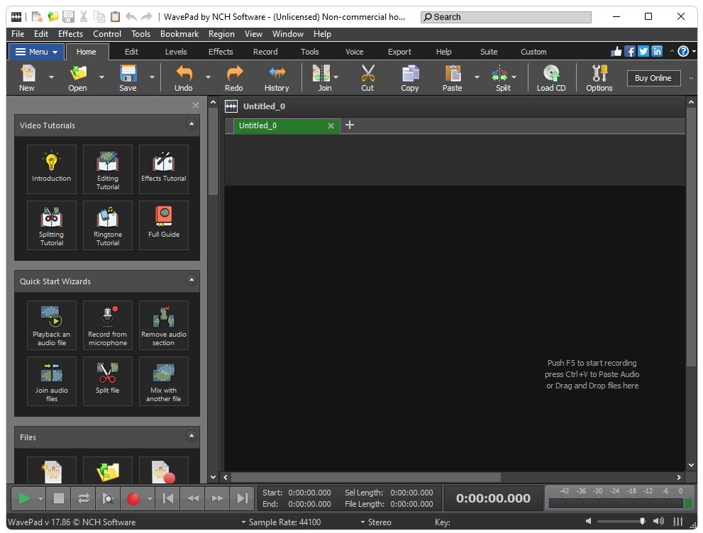 Wavepad Sound Editor