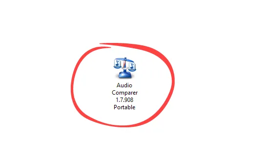 Запуск Audio Comparer